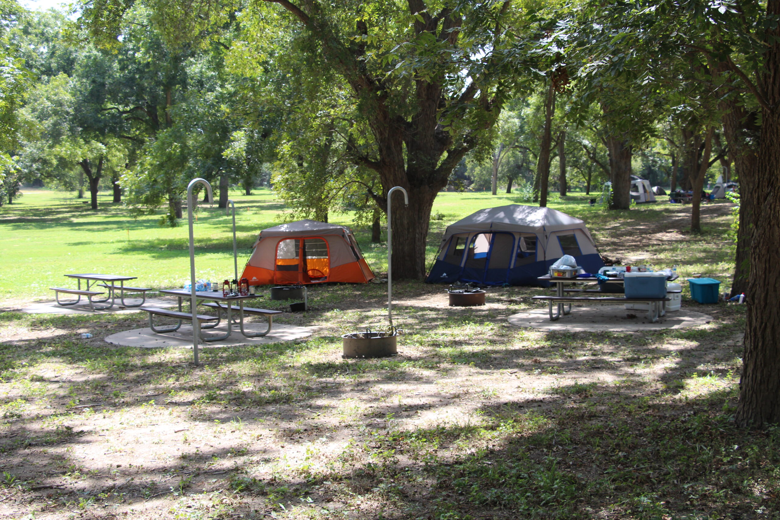 Camping at John William Helton Nature Park