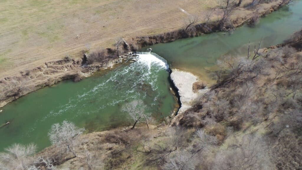 Skiles Falls (aka Mill Falls) in Karnes County