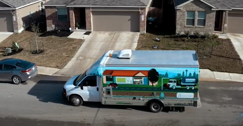 River Authority's Utilities Educational Graphic Collections Truck