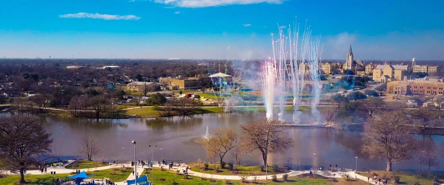 Grand Opening celebration of Elmendorf Lake Park improvements in 2017