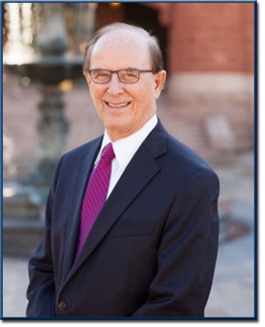 Forward facing headshot of Bexar County Judge Nelson Wolff.