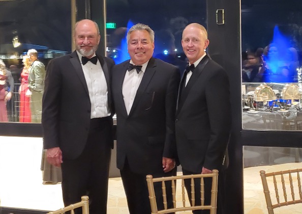 Chairman of the Board Jim Campbell, Board Member Jerry Gonzales, and Board Member Derek Gaudlitz