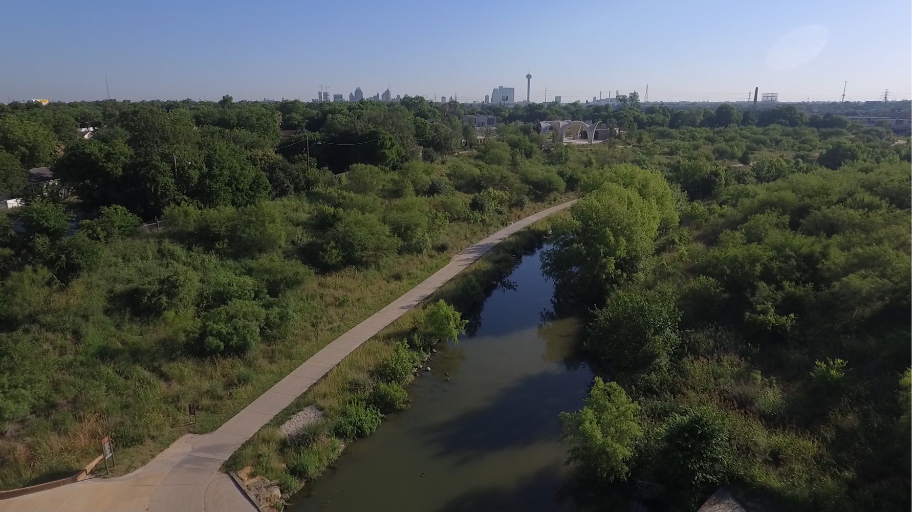 The Mission Reach of the San Antonio Riverwalk