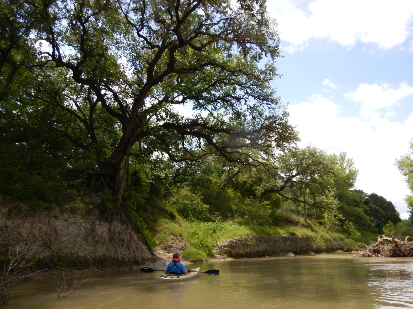 The Goliad Paddling Trail meanders through an area steeped in Texas history.