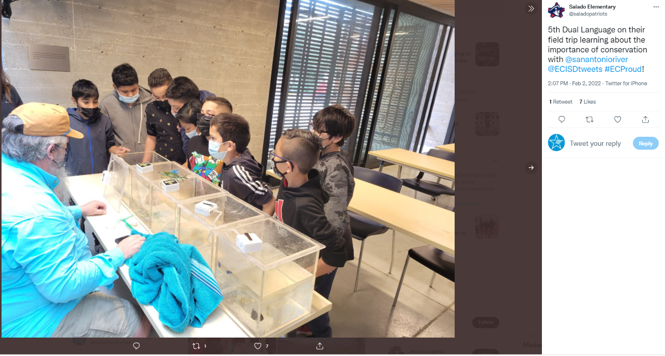 5th graders enjoy learning about the importance of conservation