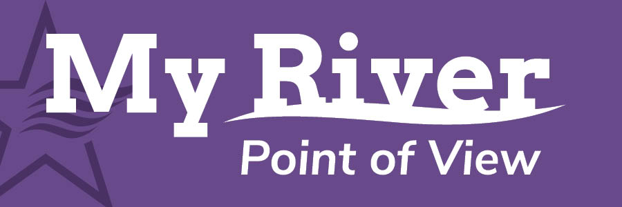 My River Point of View decorative banner