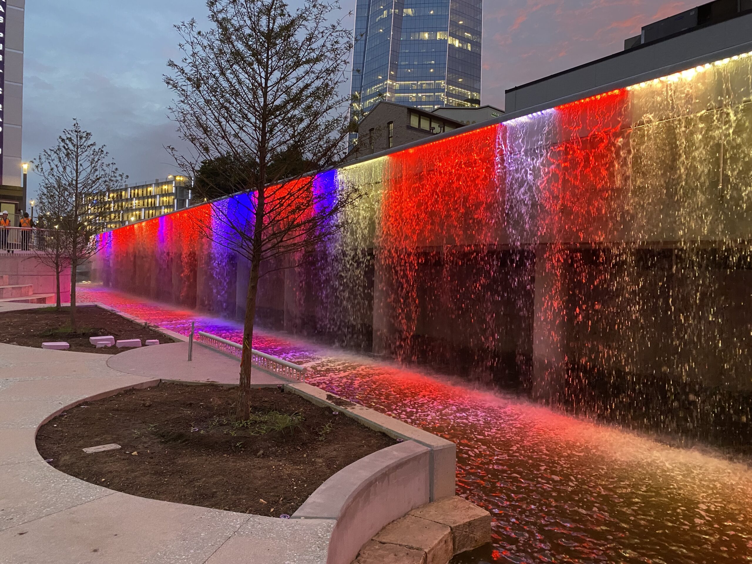 Stream art installation 