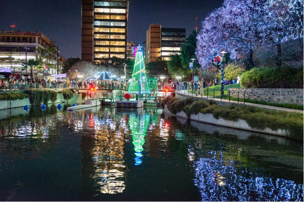 River of Lights Event at the Museum Reach