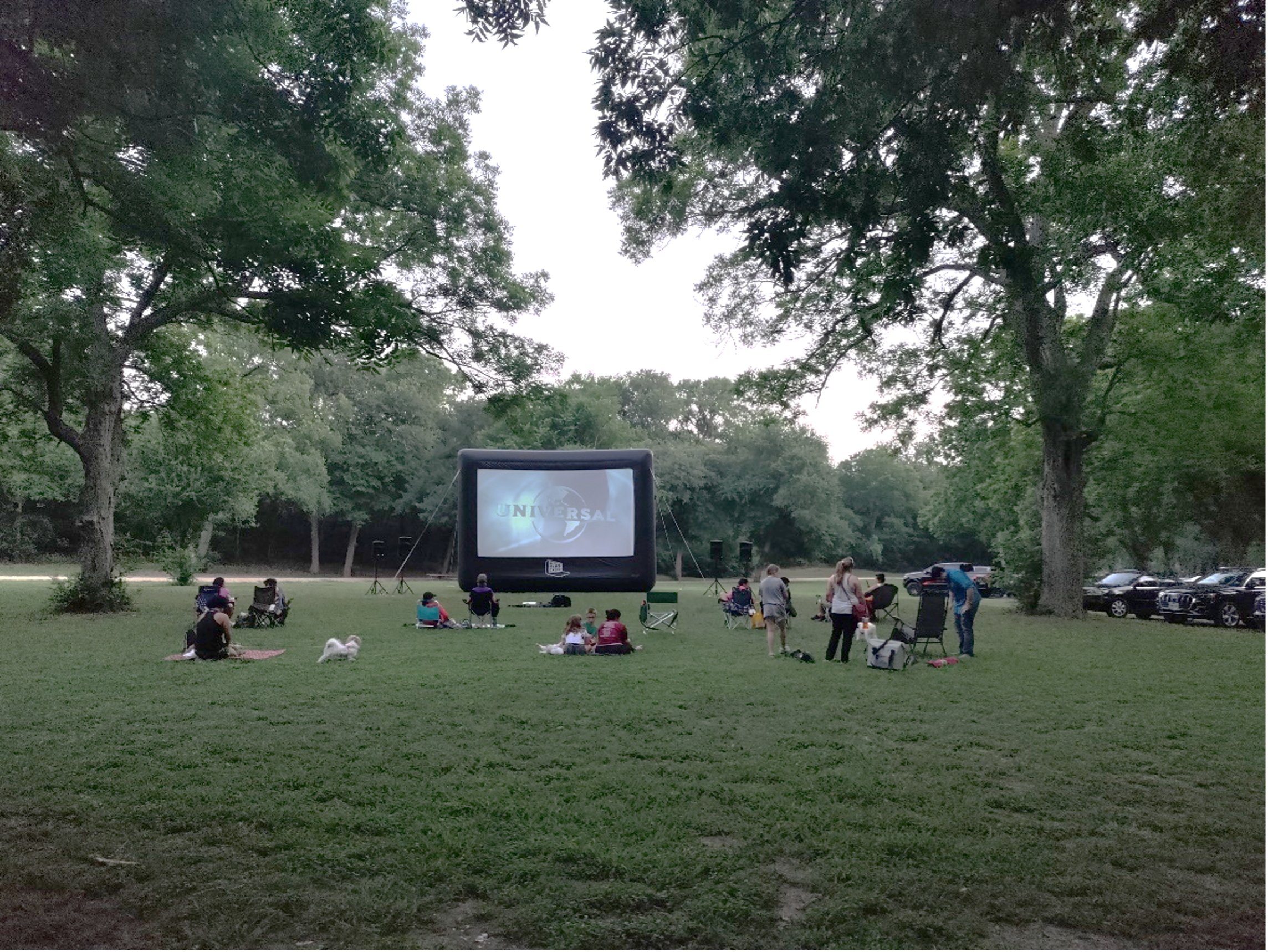 Campside Cinema at Helton Park