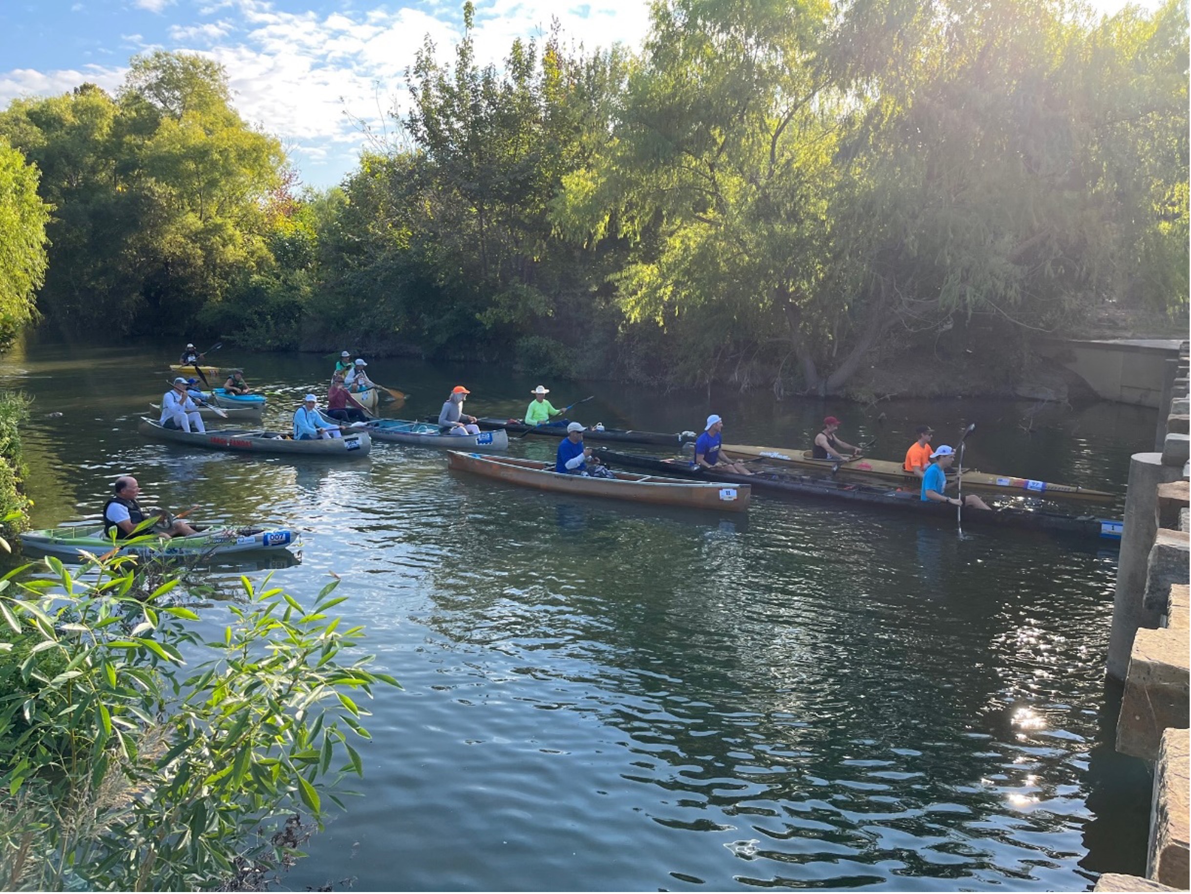 Mission Reach Rally Paddling Race