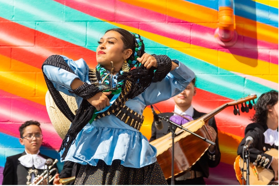 A Ballet Folklorico Dancer