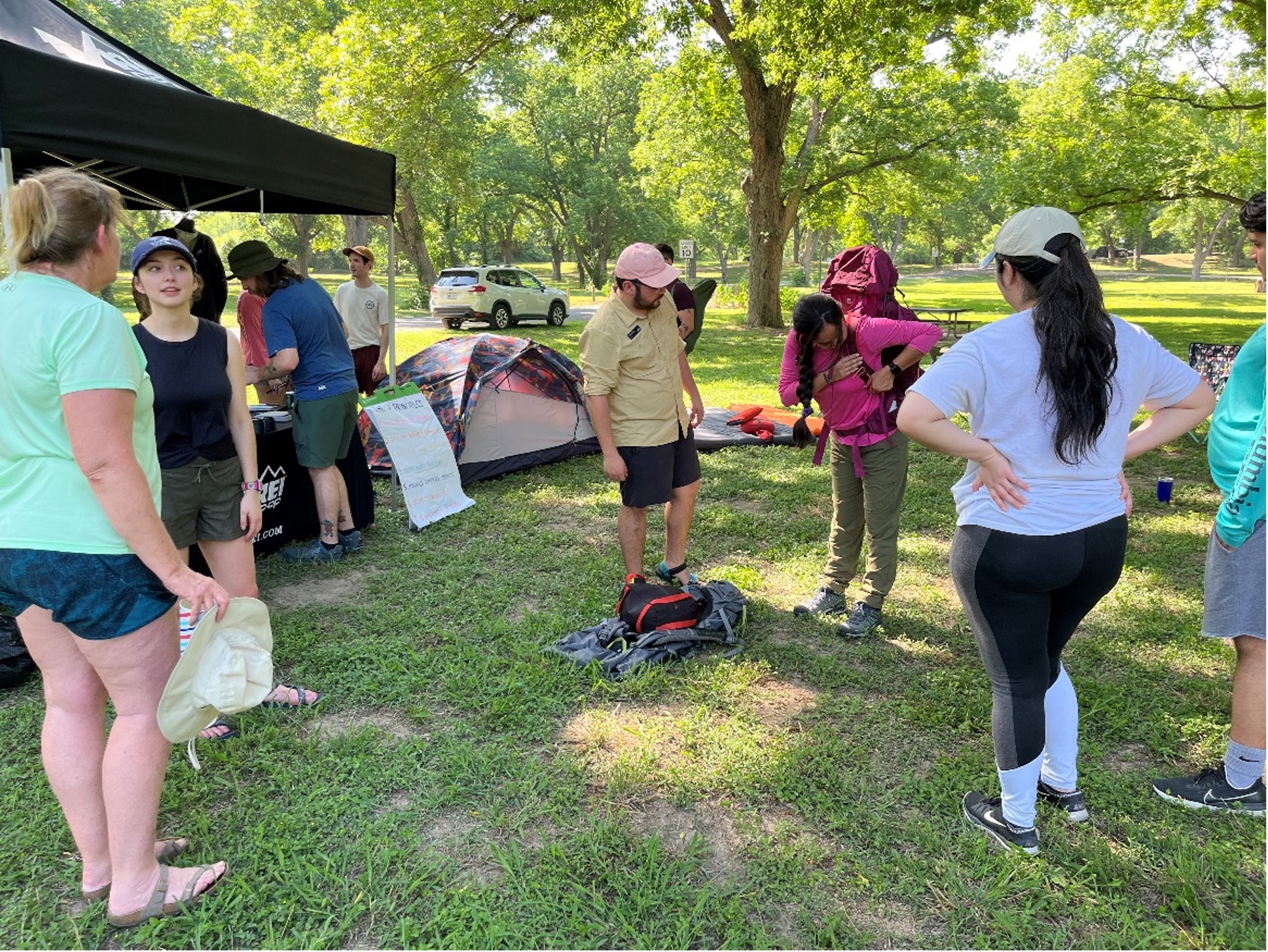 Tent Life workshop