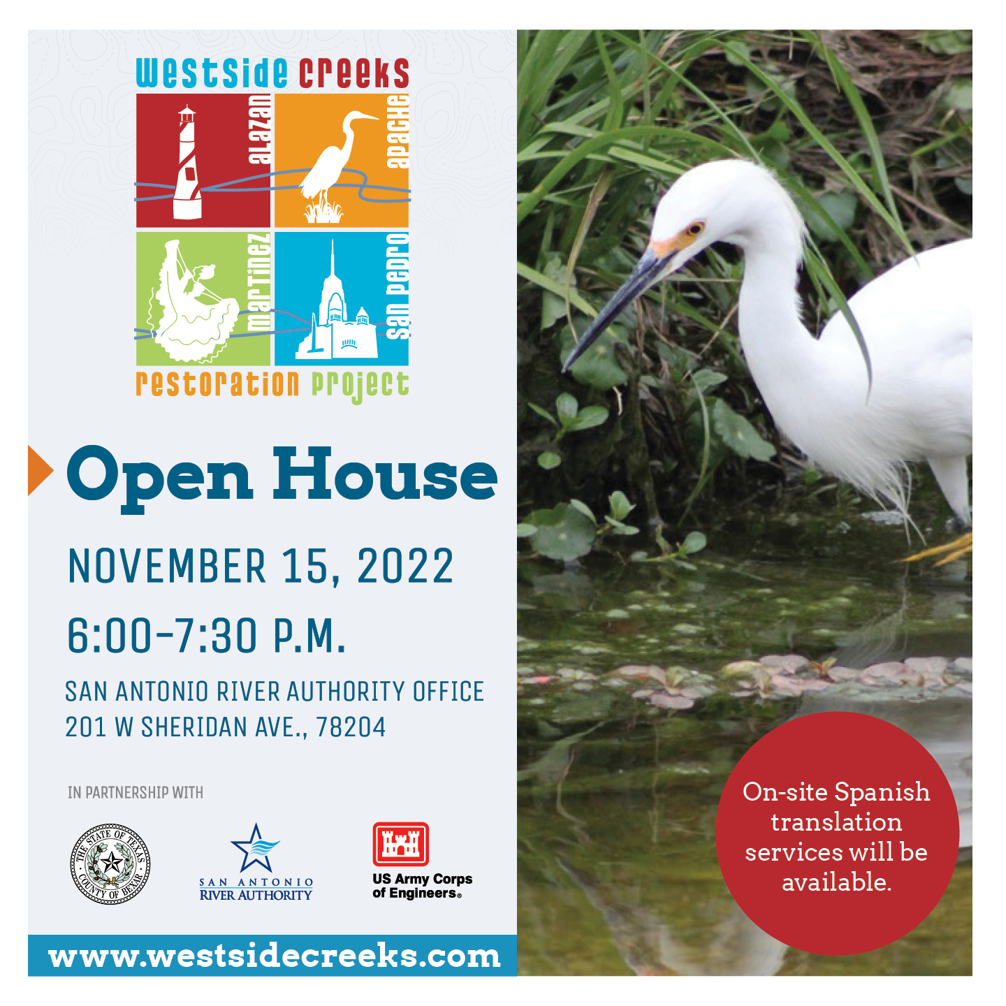 Westside Creeks Open House 