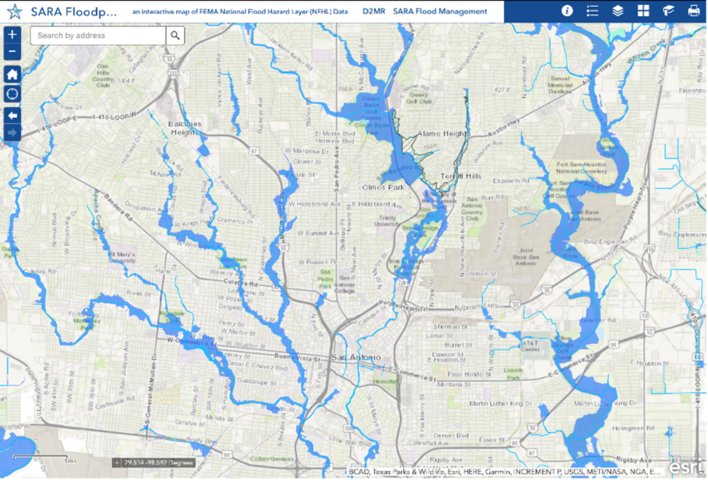River Authority's floodplain map viewer available online!
