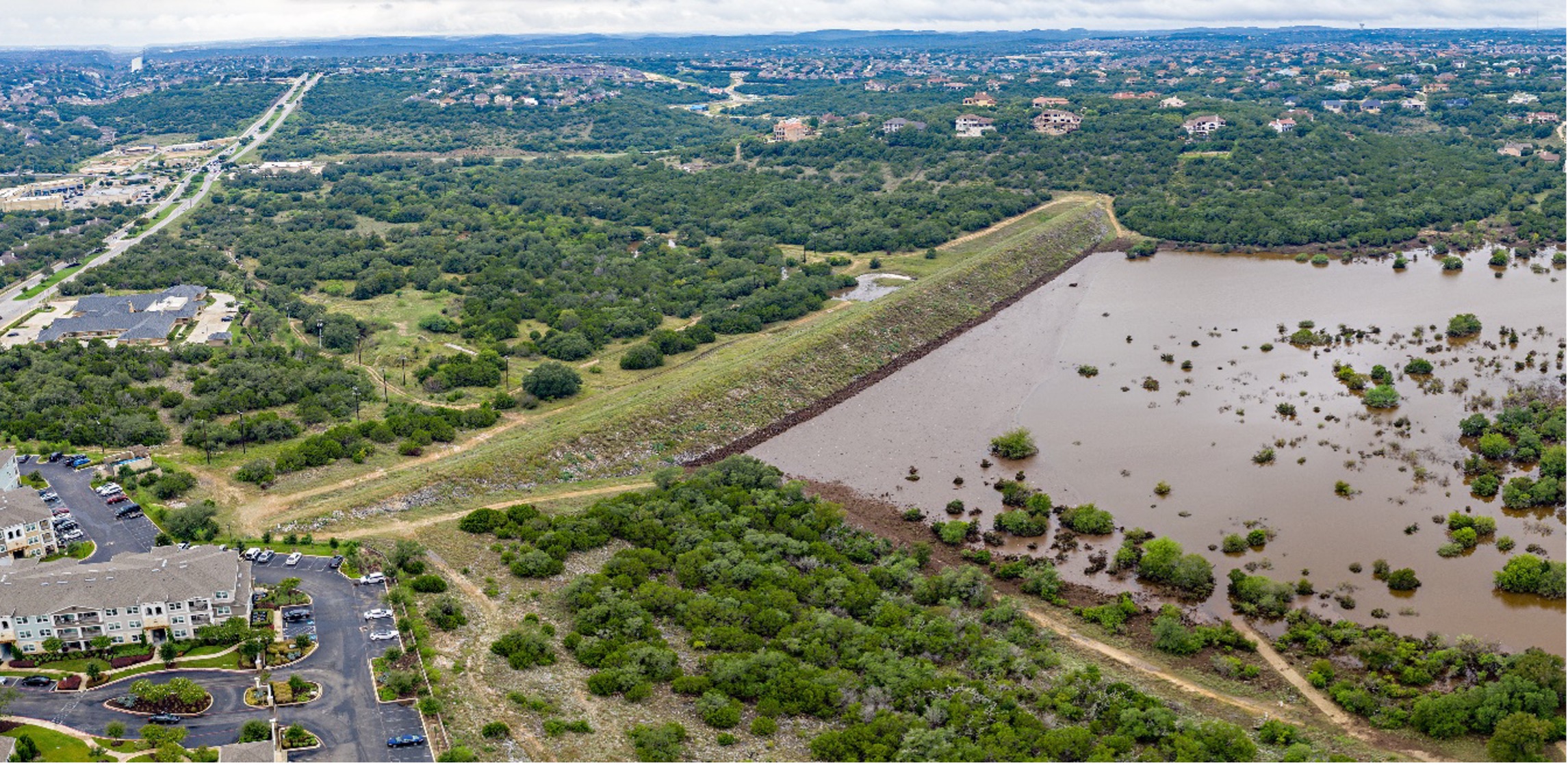 Stone Oak Dam prevented flooding