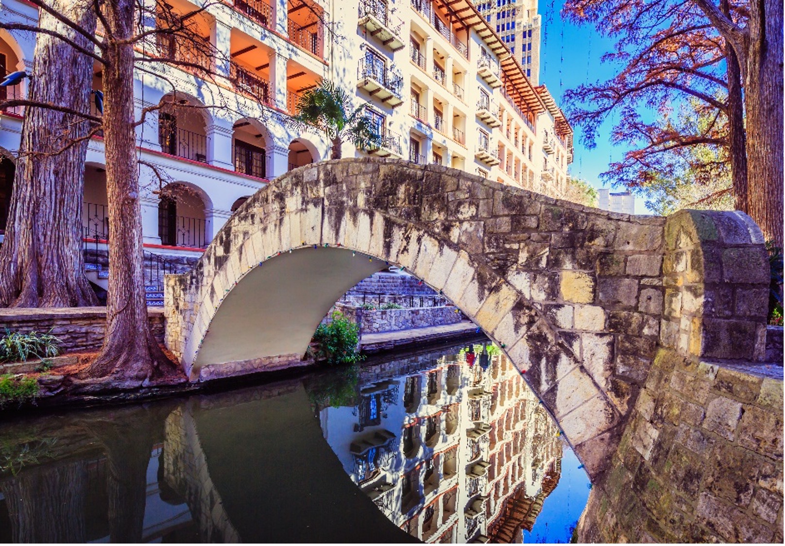 River walk bridge