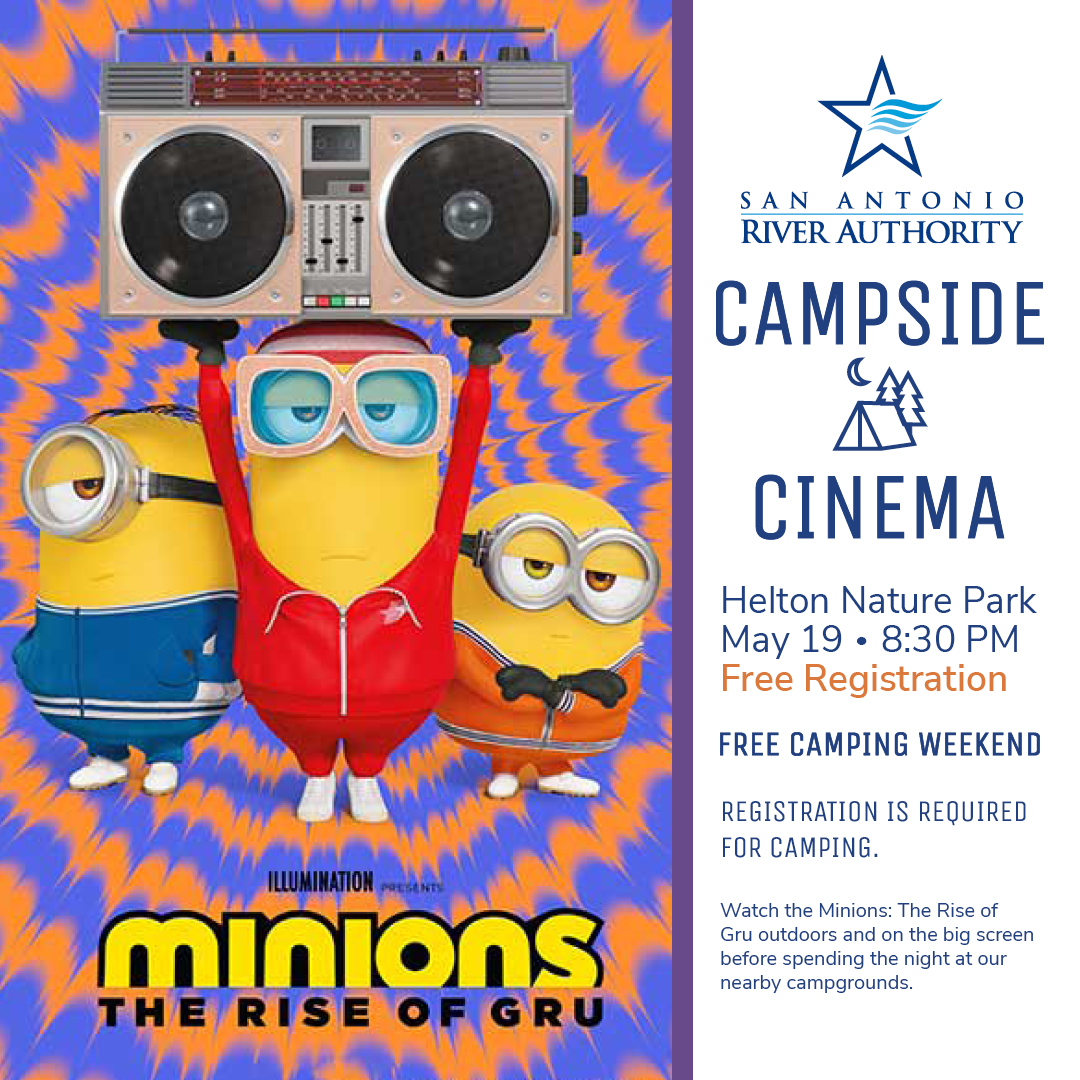 Campside Cinema Event May 19th at Helton Park