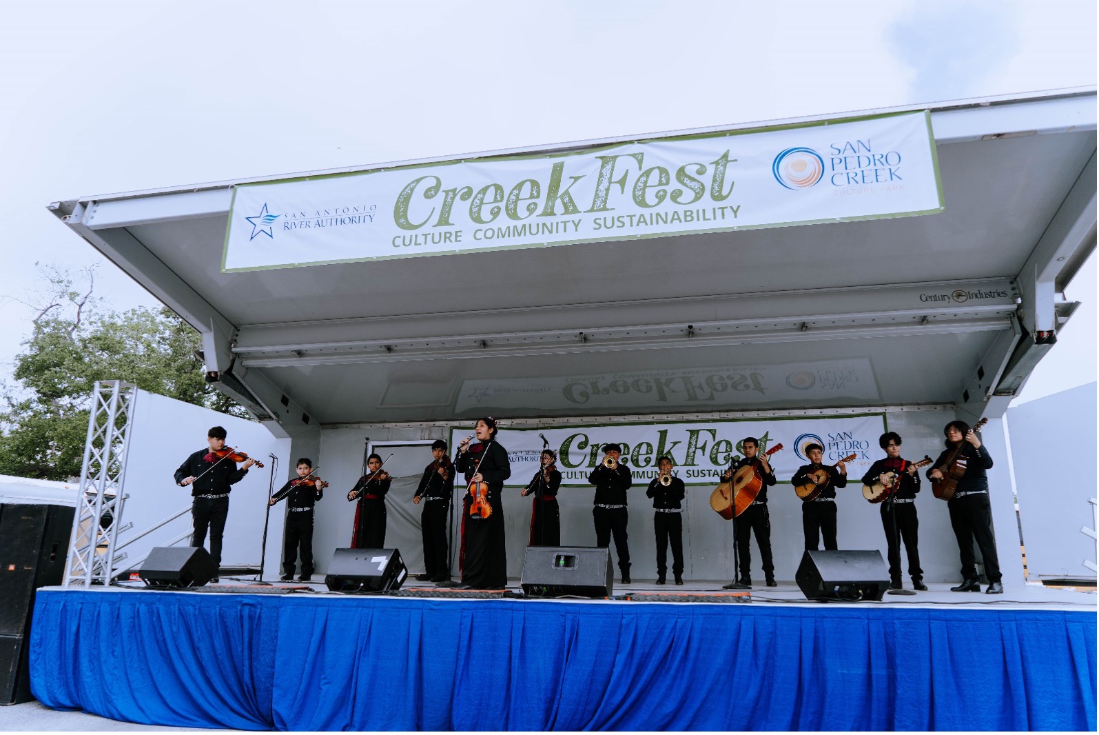 Creekfest Mariachi performance
