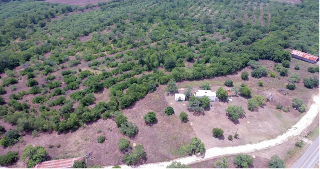 Birds eye view of Trueheart ranch park