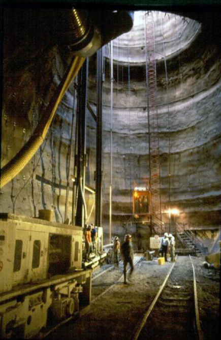 San Antonio River Tunnel Construction