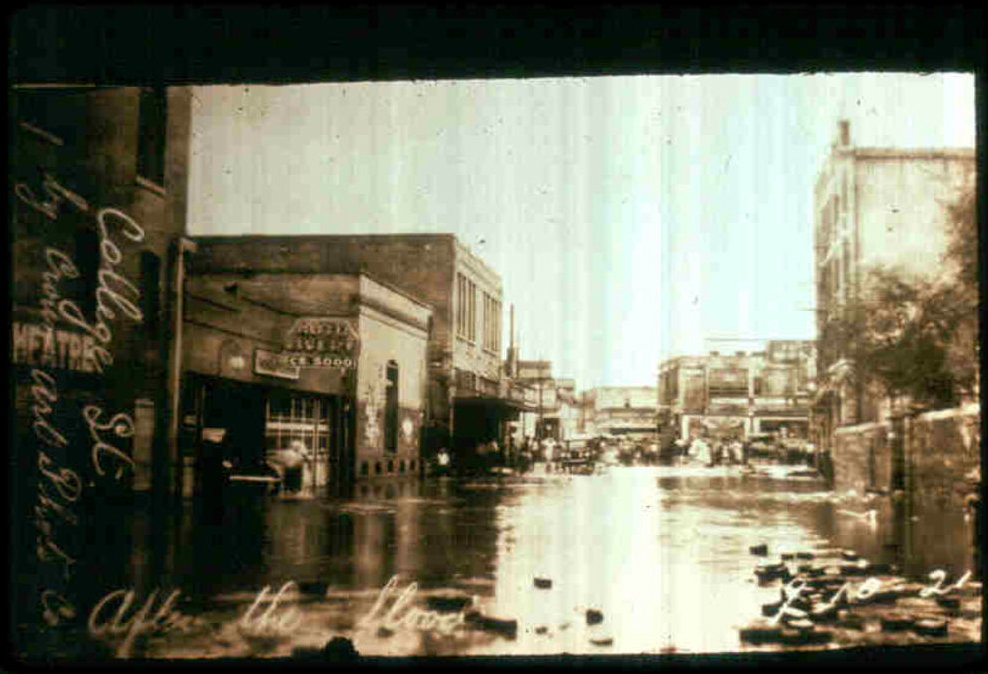 Historic Image of Flood Waters