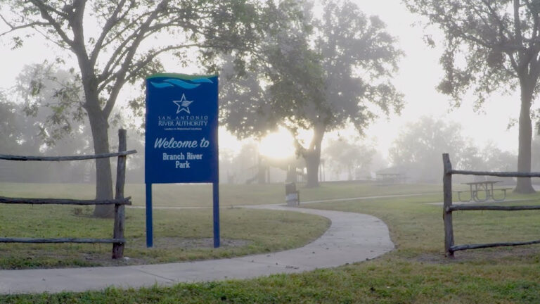 Branch River Park Welcome Sign