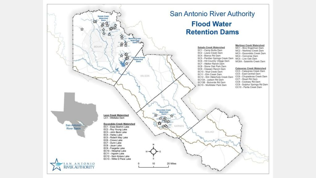 Flood Water Retention Dams