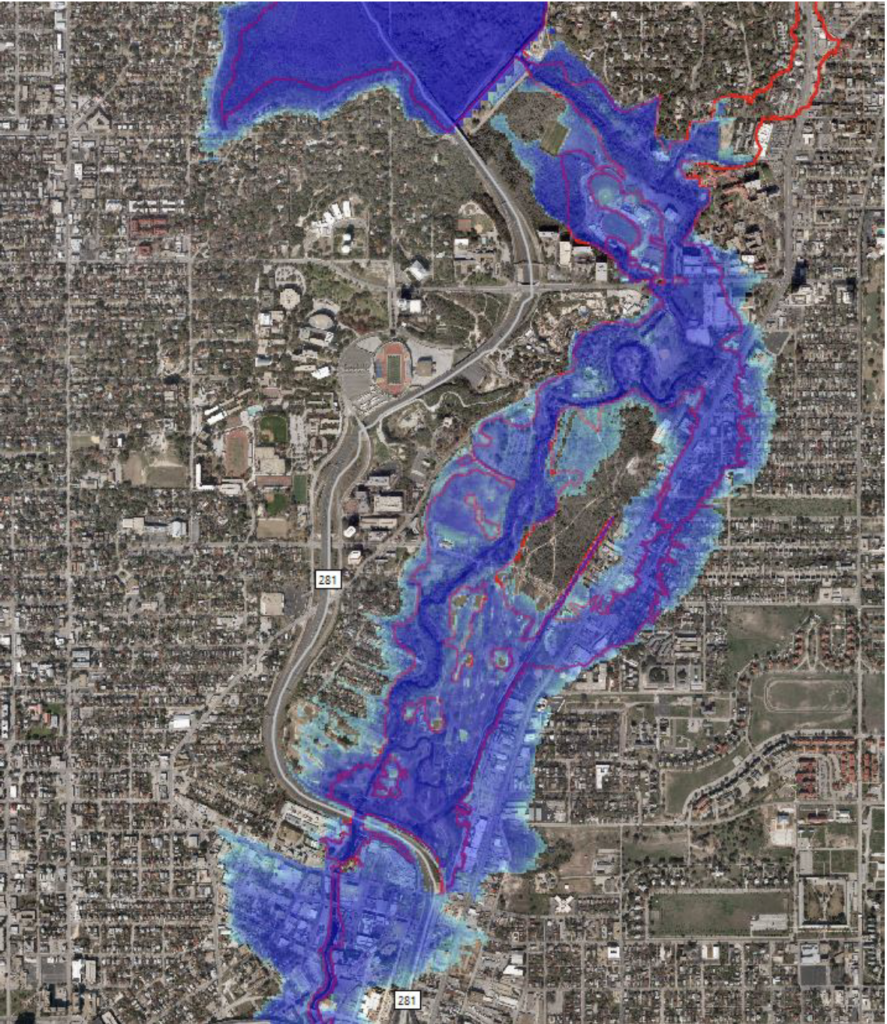 Flood Area Map