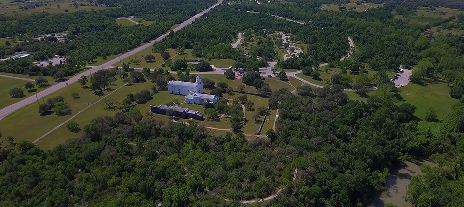 Aerial view of Central Texas