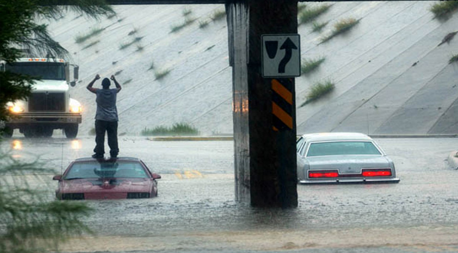 Flood victims