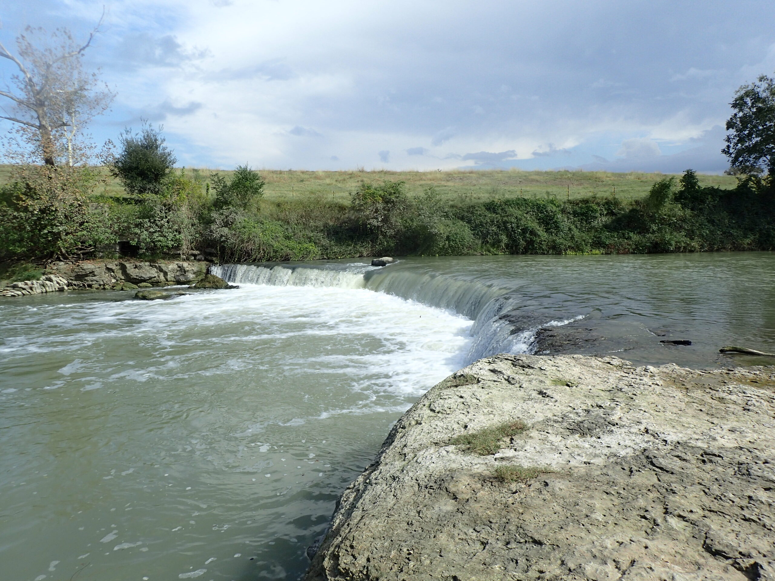 Small natural water fall