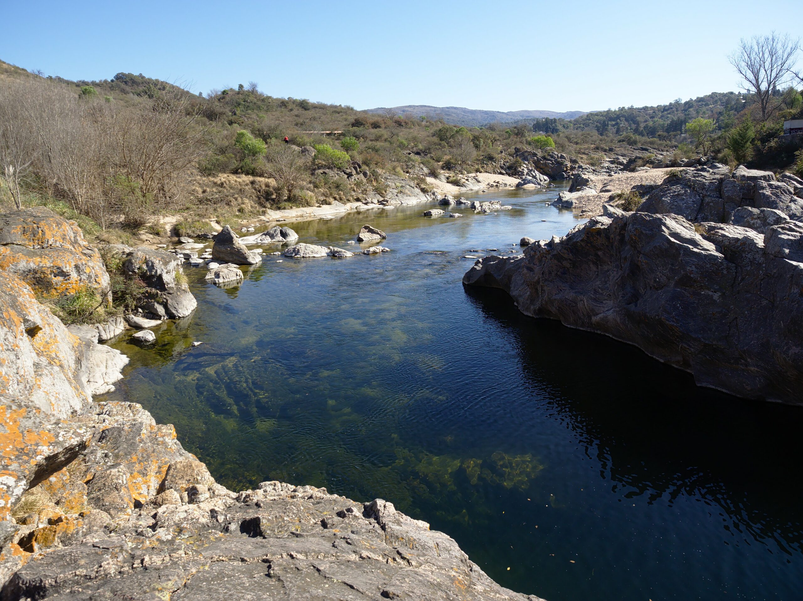 View of San Antonio river, Cuesta Blanca