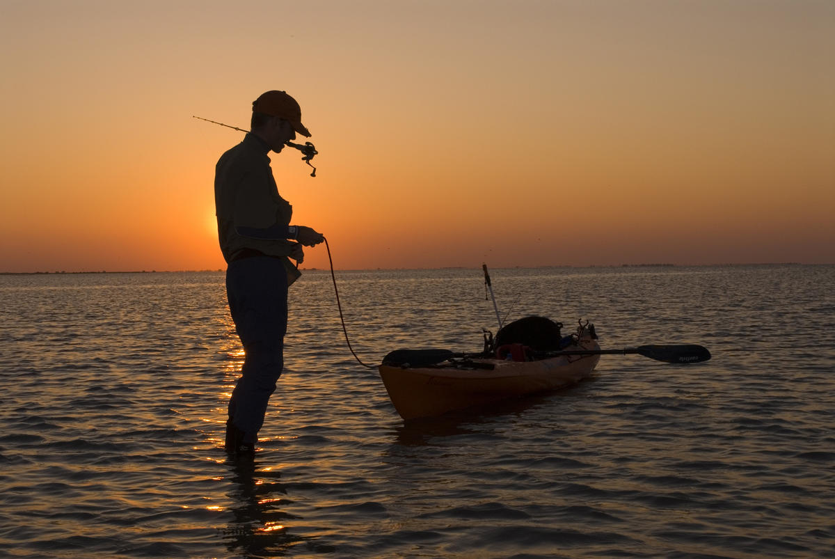 Fisherman at dawn