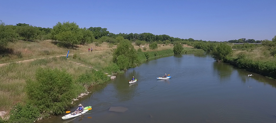 Kayaking on the San Antonio River