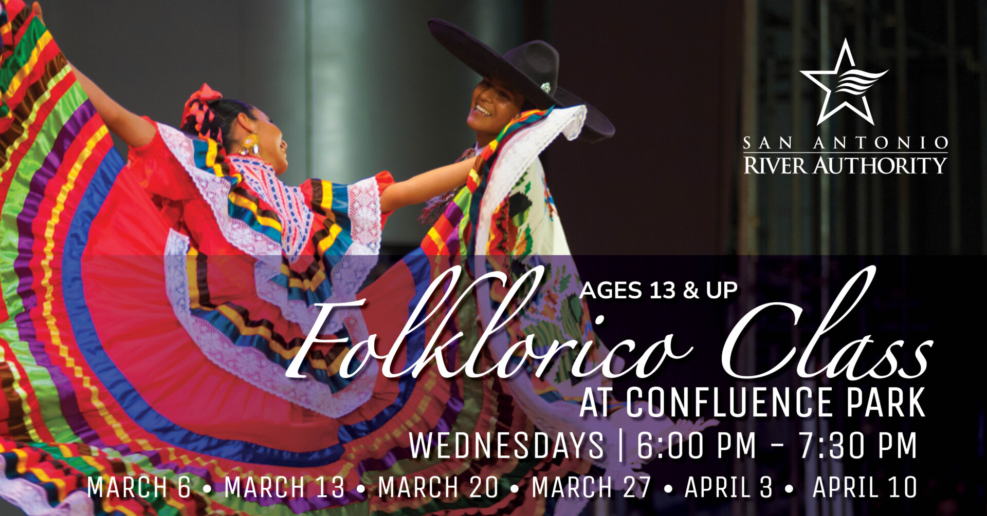 Folklorico Class 6:00 PM - 7:30 PM