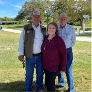 Gaylon and Kathy Oehlke with Trip Ruckman