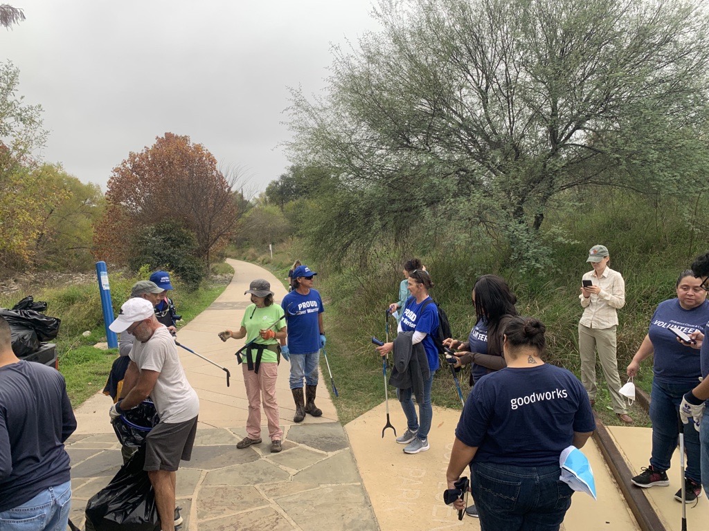 River Warriors gather at park for clean up effort