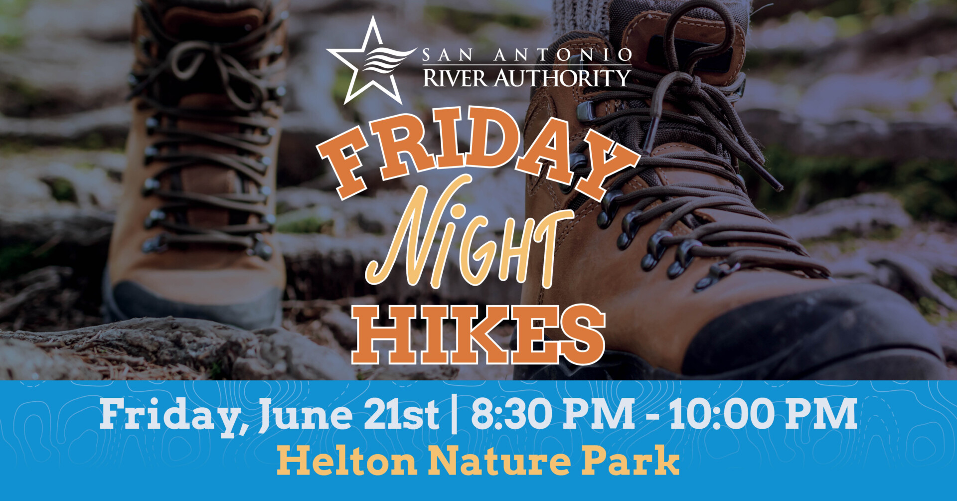 Friday Night Hikes - June 21 at Helton Nature Park
