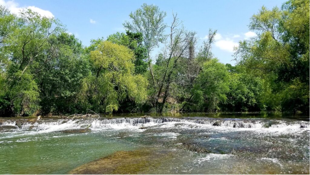 San Antonio River in Karnes County