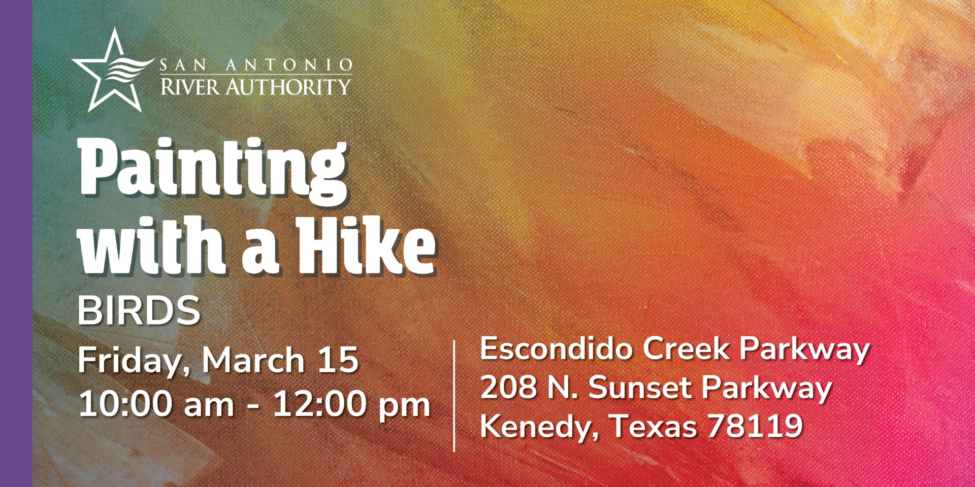 Painting with a Hike at Escondido Creek Parkway