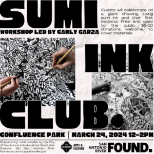 Sumi Ink Workshop with Carly Garza 