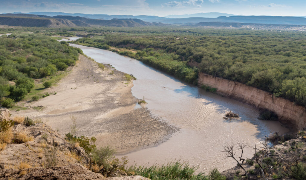 US border with Mexico