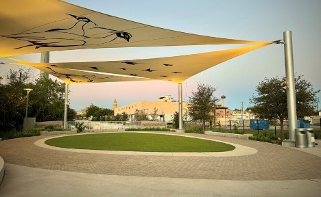 Mustard Seed Plaza canopy