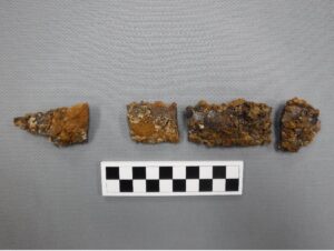Archaeological items found