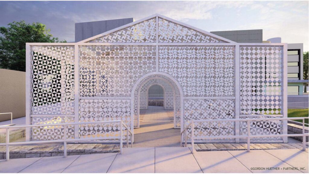 Artistic rendering of proposed design