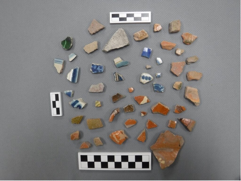 Archaeological items found