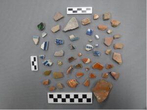 Archaeological items found