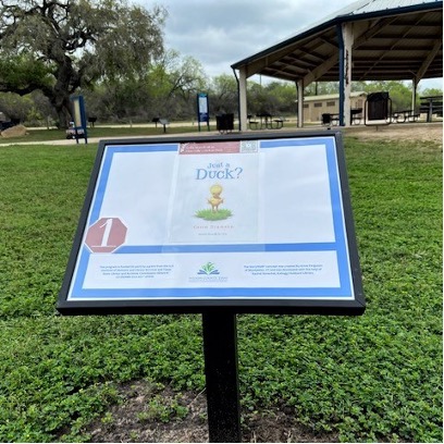 Interpretive sign 