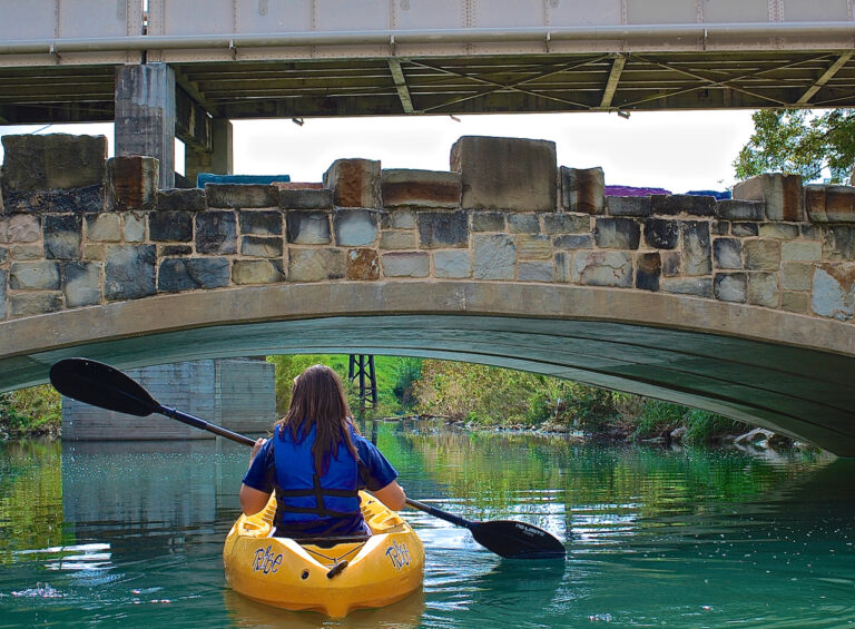 Kayaking on Mission Reach