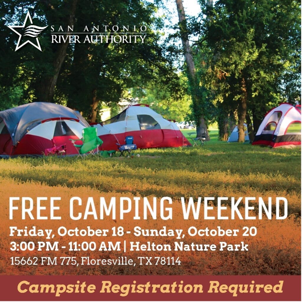 Free Camping Weekend at Helton Nature Park